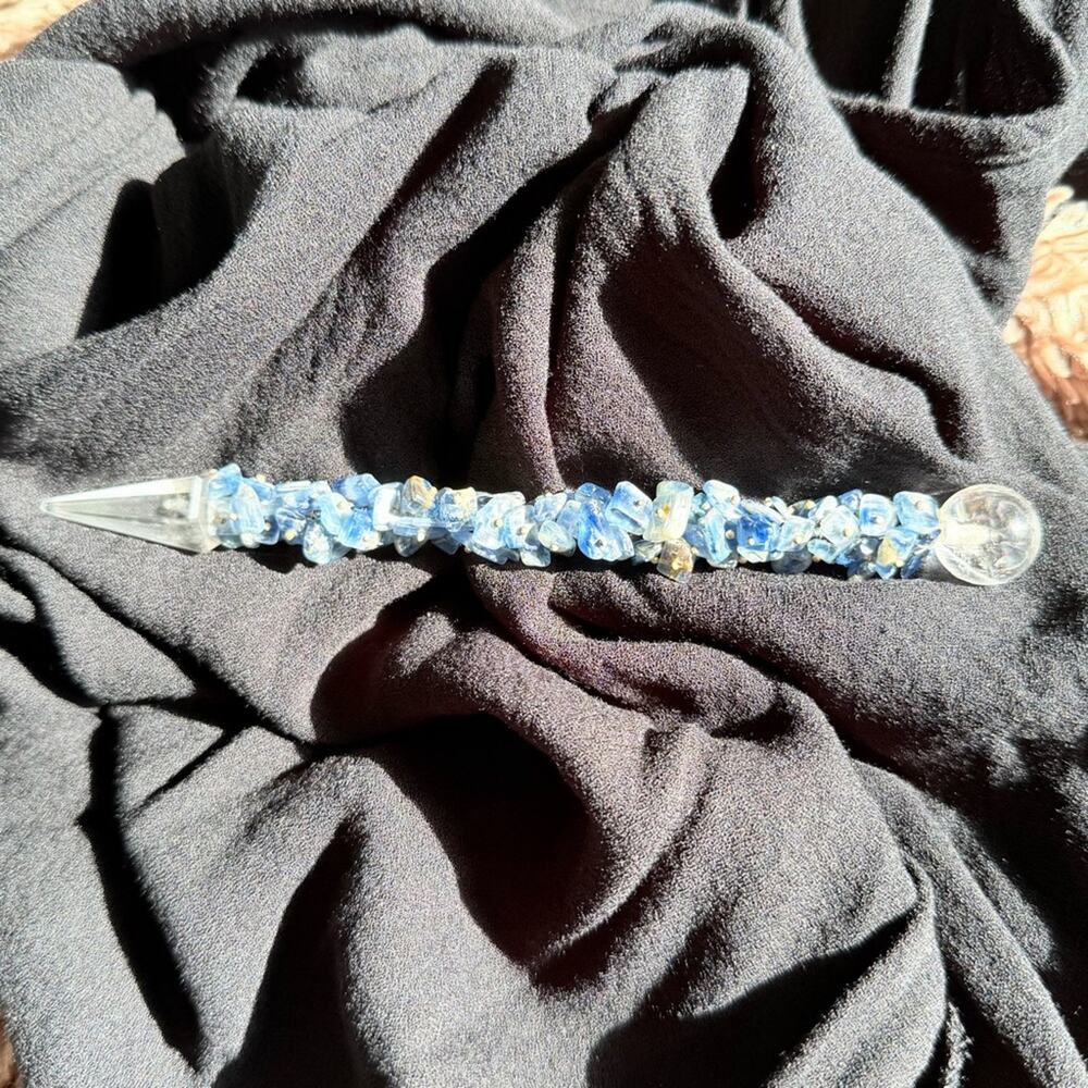 kyanite crystal wand decor gift healing whimsical wands